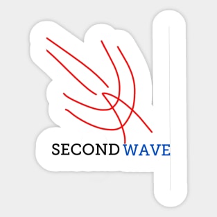 Second Wave 11 Sticker
